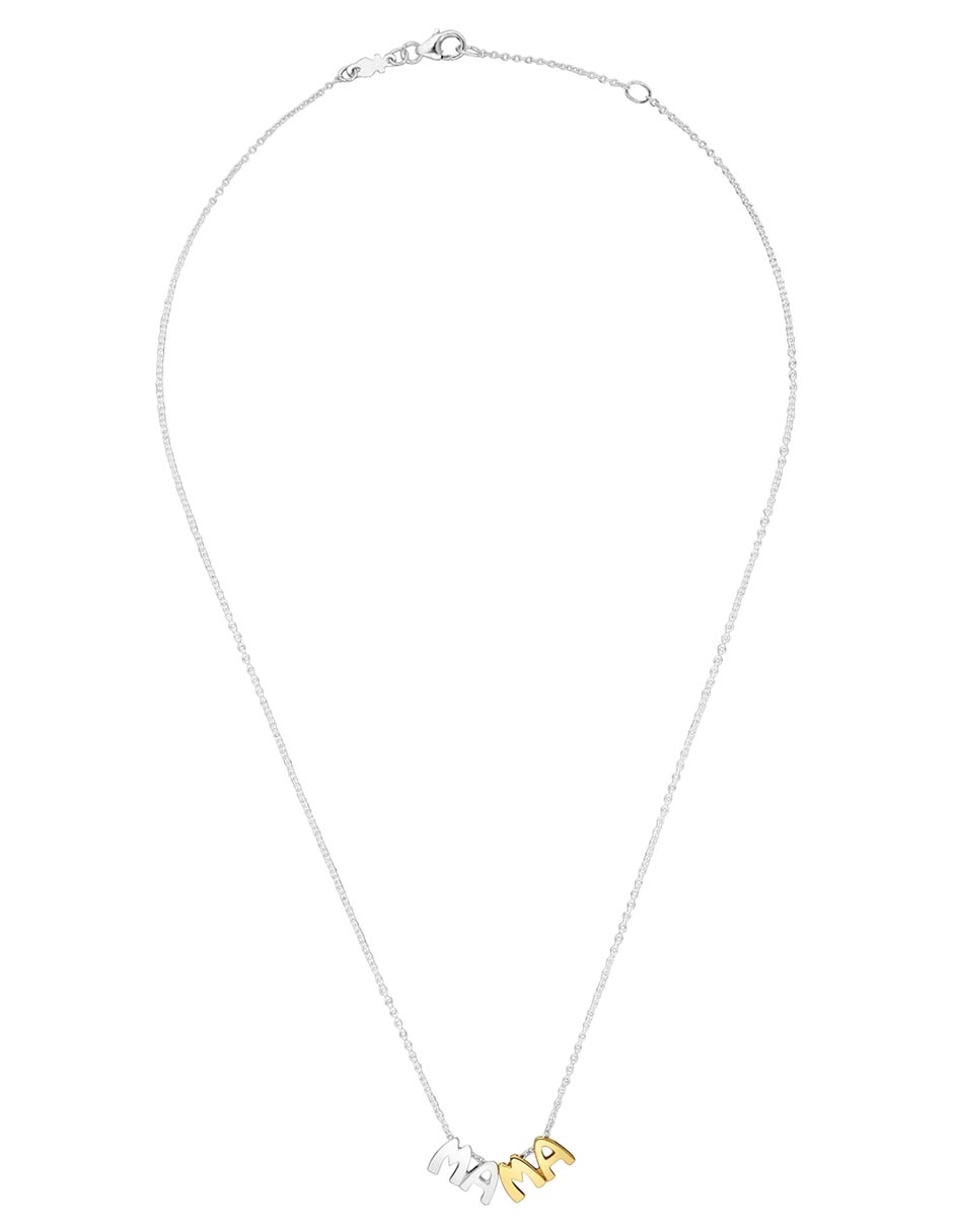 Collar de letras Tous Mama de plata P 925
